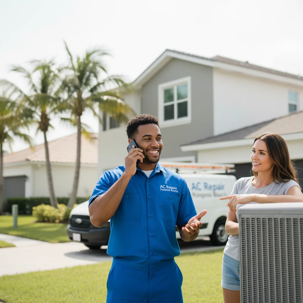 AC Repair Pompano Beach customer support in Warrenville